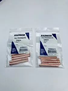 Radnor 10N24 3/32" 10N Series TIG Collet For 17, 18 And 26 Series - 5 pack - Picture 1 of 3