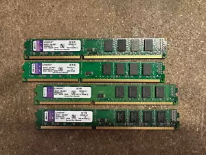 Kingston 16GB (4X4GB) DDR3 1600 Desktop Memory RAM KVR16N11/4 Tested - Picture 1 of 1