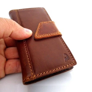 genuine leather fit LG Nexus 5 google Case for book wallet handmade slim cover G - Picture 1 of 6