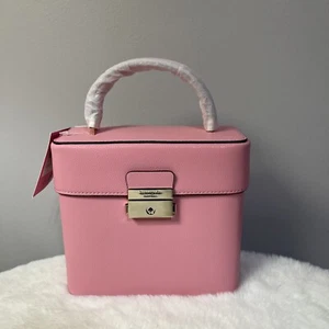 NEU MIT ETIKETT KATE SPADE VOYAGE KLEINER TOP GRIFF UMHÄNGETASCHE ROSA ZUCKER - Bild 1 von 8