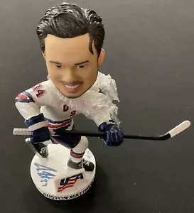 AUSTON MATTHEWS Signed USA Bobblehead Figure w/Original Box L.E. 4/34 Fanatics - Picture 1 of 12