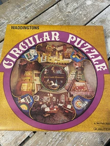 Vintage WADDINGTONS CIRCULAR JIGSAW PUZZLE ~ YORK MUSEUM 500 PIECES Very Rare - Picture 1 of 9