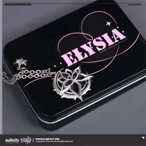 Honkai Impact 3 Offizielle Elysia Metall Halskette Anhänger Geburtstag Kette Anhänger - Bild 1 von 6