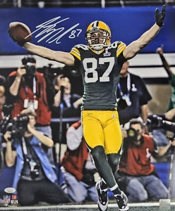 Packers SB XLV Champ JORDY NELSON Signed 16x20 Photo AUTO #1 - JSA - Picture 1 of 1