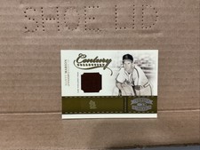 2004 Throwback Threads Century Collection Prime Patch #59 Marty Marion /10