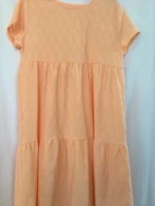 New Wonder Nation Girls Dress Apricot Orange Eyelet Holiday Wedding U pick - Picture 1 of 3