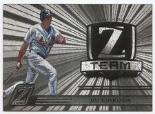 2005 ZENITH Z TEAM Jim Edmonds #ZT9