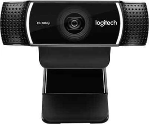Kamera internetowa Logitech 1080p Pro Stream do strumieniowego przesyłania i nagrywania wideo HD C922 PRO - Zdjęcie 1 z 9