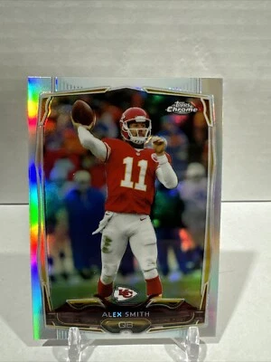 2014 Topps Chrome Football Refractor Alex Smith #54 - Image 1 of 2