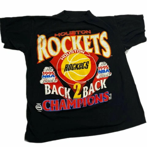 Houston Rockets T-Shirt 1995 NBA Champs Funny Vintage Gift S-3XL Cover
