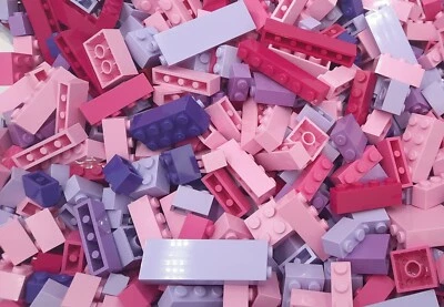 Lego Bausteine Basissteine 200x Pink Rosa Lila Mädchen Farben Friends Neuware