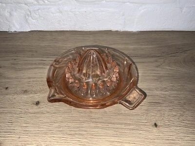 ancien presses agrumes en verre cuisine vintage french antique - Photo 1/3