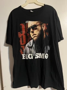 Herren Optima Big Smo Graphic Tee XL schwarz rot - Bild 1 von 3
