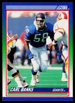 1990 Score #91 Carl Banks New York Giants - Image 1 of 2
