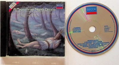Mendelssohn: A Midsummer Night's Dream DUTOIT Montreal CD W.GERMANY PDO SILVER - Image 1 of 3
