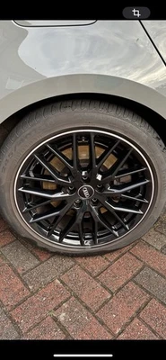 18 Zoll AUDI original Felgen schwarz  245/40 R18 93Y (Sommer) - Bild 1 von 2