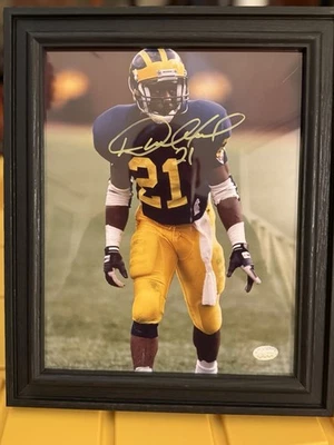 Desmond Howard Michigan Football Autographed 8x10 Photo GTSM 1991 vs Michigan St - Image 1 of 3