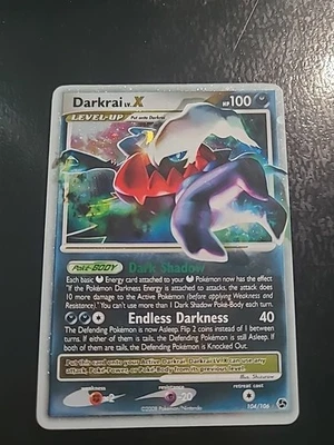 Darkrai Lv.X - 104/106 - Pokemon Great Encounters Ultra Rare LP - Image 1 of 2