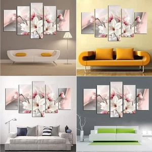 Spray Painting Canvas Painting Picture Waterproof 5pcs Decor Decoration - Picture 1 of 16