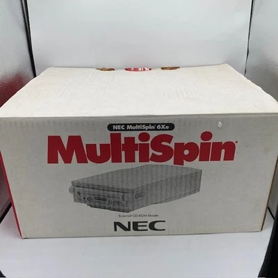 Open Box NEC External CD-ROM Reader CDR602 Multispin 6Xe - Image 1 of 4