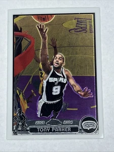 2003-04 Topps Chrome Refractor Tony Parker #9 HOF - Picture 1 of 2