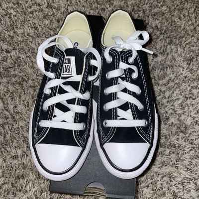 Zapatos Converse Chuck Taylor All Star Talla 12 Juveniles Negros Medianos Foto 1 de 4