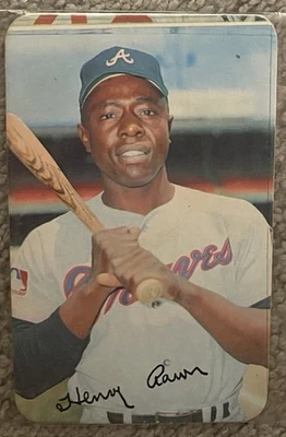 Hank Aaron 1970 Topps Super #24 Foto 1 de 2