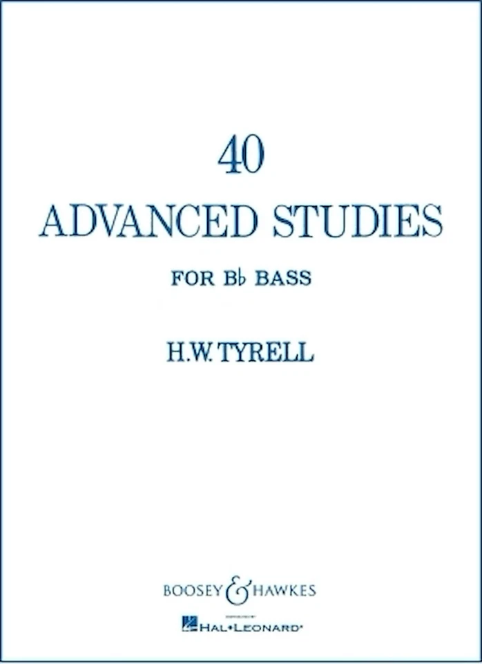 40 Advanced Studies for Bb Bass/Tuba (B.C.) - Image 1 of 1