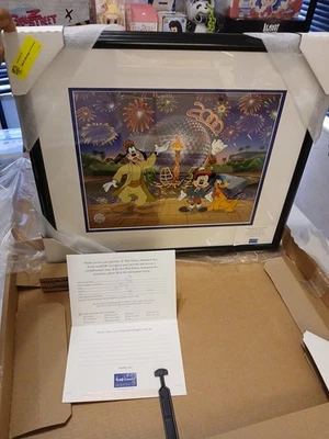 WALT DISNEY Animation Art CLASSICS “A WORLD OF JOY” IT’S A SMALL WORLD 1 Of 1000 - Image 1 of 4