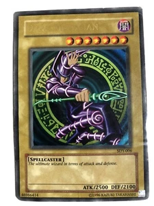 Tarjeta Holo Yugioh Dark Magician SDY-006 Ultra Rara Jugada Estado - Imagen 1 de 3