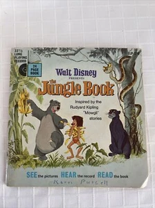 Walt Disney's Jungle Book 33 RPM 7" Disneyland Record and Story 1970 Vinyl - Picture 1 of 7