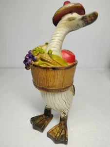 RAR ** TII Collections Thanksgiving Ente Pilger Figur Harz Kunstholz Fass - Bild 1 von 7