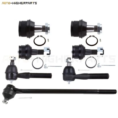 For 1980-1996 Ford F-150 4WD 7 Pcs Front Ball Joint Tie Rod End Kit - Image 1 of 4