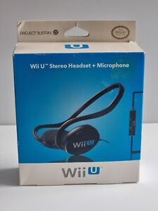 Wii U Stereo Headset + Microphone - Brand New sealed