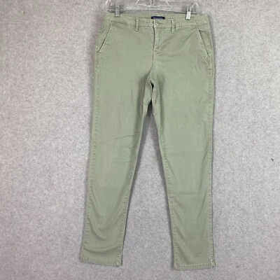 Pantalones Bandolino Mujer 4 Verde Felicia Frente Plano Recto Elástico Chino Foto 1 de 4