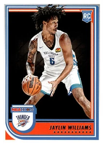 NBA Hoops #269 2022 Jaylin Williams novato radiocontrol Oklahoma City Thunder OKC - Imagen 1 de 2