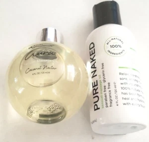 Pure Romance Massageöl, Aura Kokosnuss und Pure Naked - Bild 1 von 8