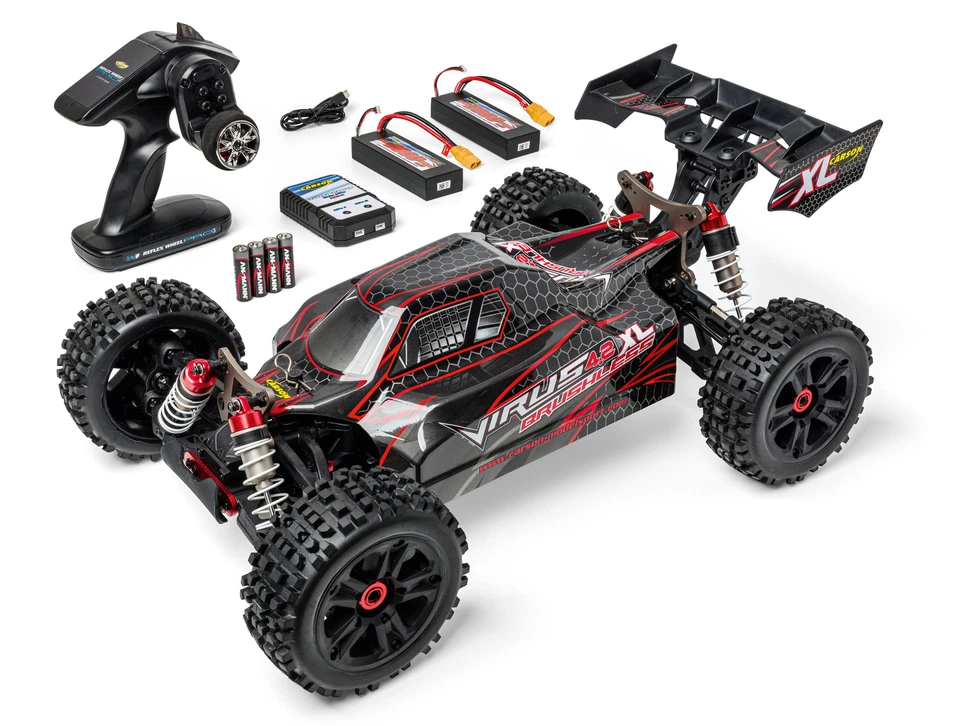 Carson 1:8 Virus 4.2 XL Brushless RTR Offroad Buggy 80 km/h 100 A - Bild 1 von 4