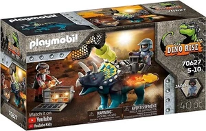 Playmobil Dino Rise Triceratops Battle for the Legendary Stones Robot 70627 - Picture 1 of 15