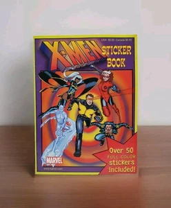Vintage X-Men The Animated Series Sticker Book Marvel Comics 2002 New W/Stickers - Picture 1 of 7