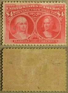Stamps: SC# 244 MHH Ave. IRT332 - Picture 1 of 1