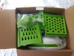 Cooks Works 11 Piece Super Slicer (Chop Julienne Grate Slice Shred) MISSING 2 PC - Picture 1 of 4