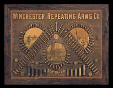 New Winchester Repeating Arms Decorative Metal Tin Sign Made in the USA
