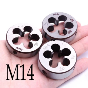 Alloy Steel Metric M14 Screw Threading Round Die Tool 38mm Outside Diameter - Picture 1 of 11