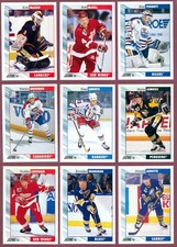1992-93 SCORE USA NHL HOCKEY CARD 385 TO 511 SEE LIST