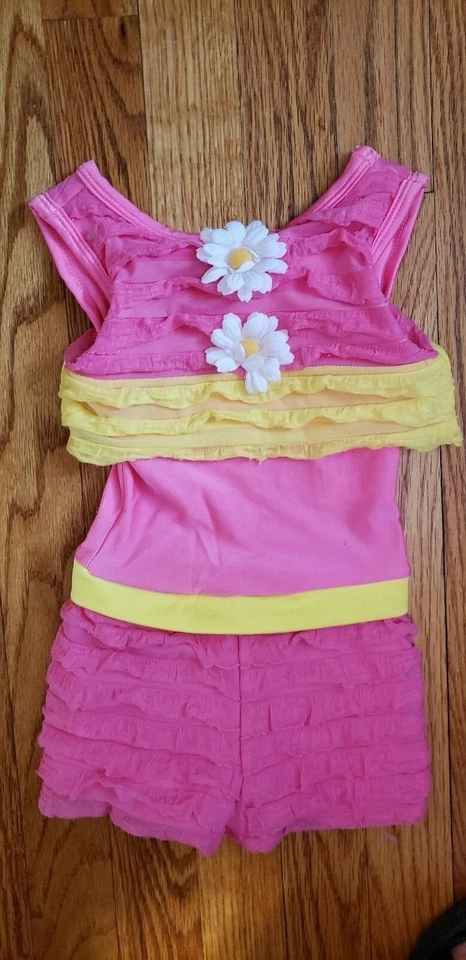 Disfraz "Beach Babe" temático años 60 niño, niño XS Foto 1 de 2