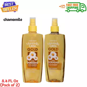 Manzanilla Grisi Hair Lotion Gold, Hair Lotion with Chamomile Extract, 2-Pack .. - Picture 1 of 6