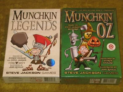 Lote Munchkin Leyendas y Oz NUEVO SW Steve Jackson Juegos Mago de Oz exclusivo Foto 1 de 2