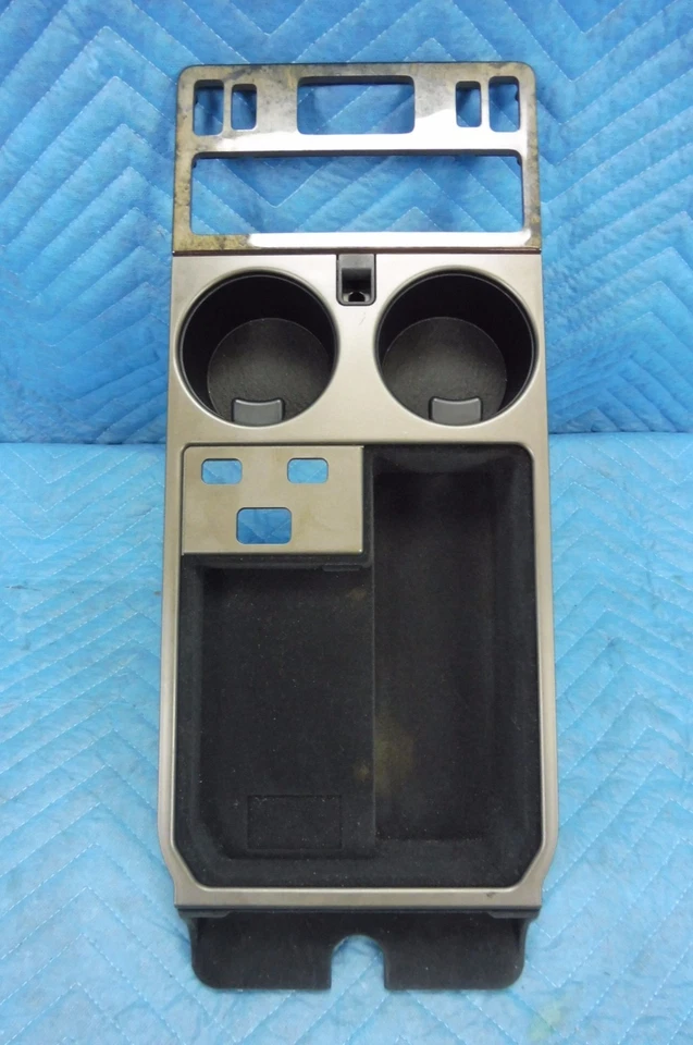 Painel de apoio de braço assento traseiro Lexus LS430 caixa com porta-copo 2001-2003 fabricante de equipamento original - Imagem 1 de 4