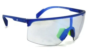 Adidas Sport Sonnenbrille | SP0005 91X - mattblau / photokromisch blaue Vario-Gläser - Bild 1 von 5